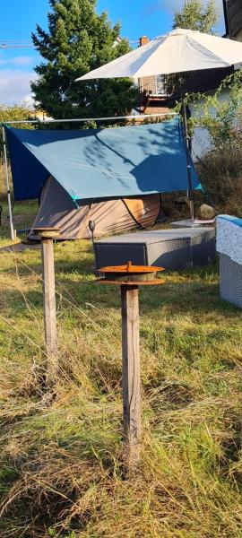 Camping im Igluzelt im Privatgarten mit Komfort Schlüchtern Main-Kinzig